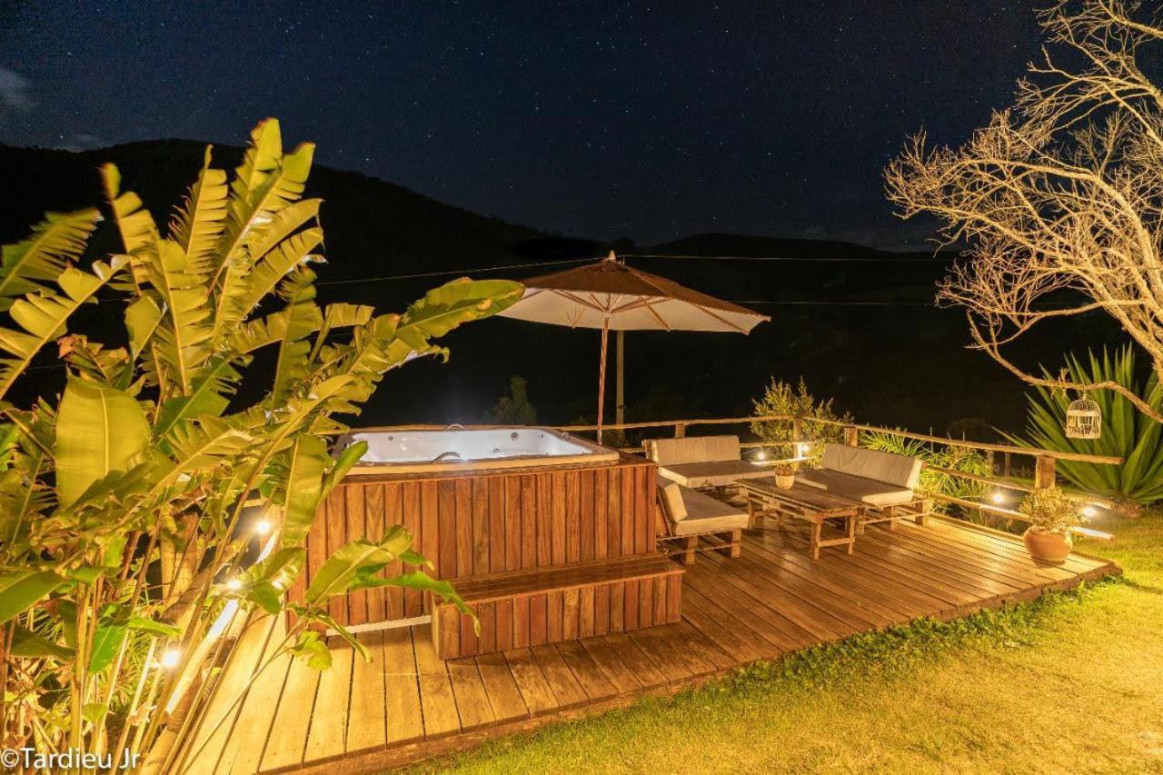 Bangalô Luxo entre lindas cachoeiras Baependi Exterior foto